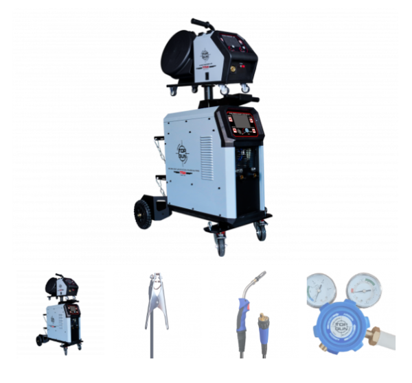 TOP GUN 2500 MIG, 250AMP, SWF, LCD DISPLAY, SYN, DUAL-PULSE, TIG / STICK