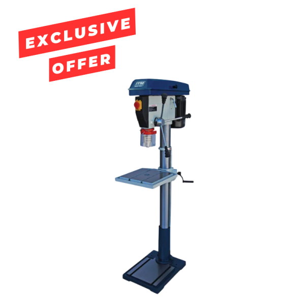 ITM Pedestal Floor Drill Press, 3MT, 25MM CAP, 12 SPEED, 450MM SWING, 1500W 240V